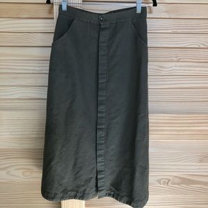 Esby apparel button front skirt